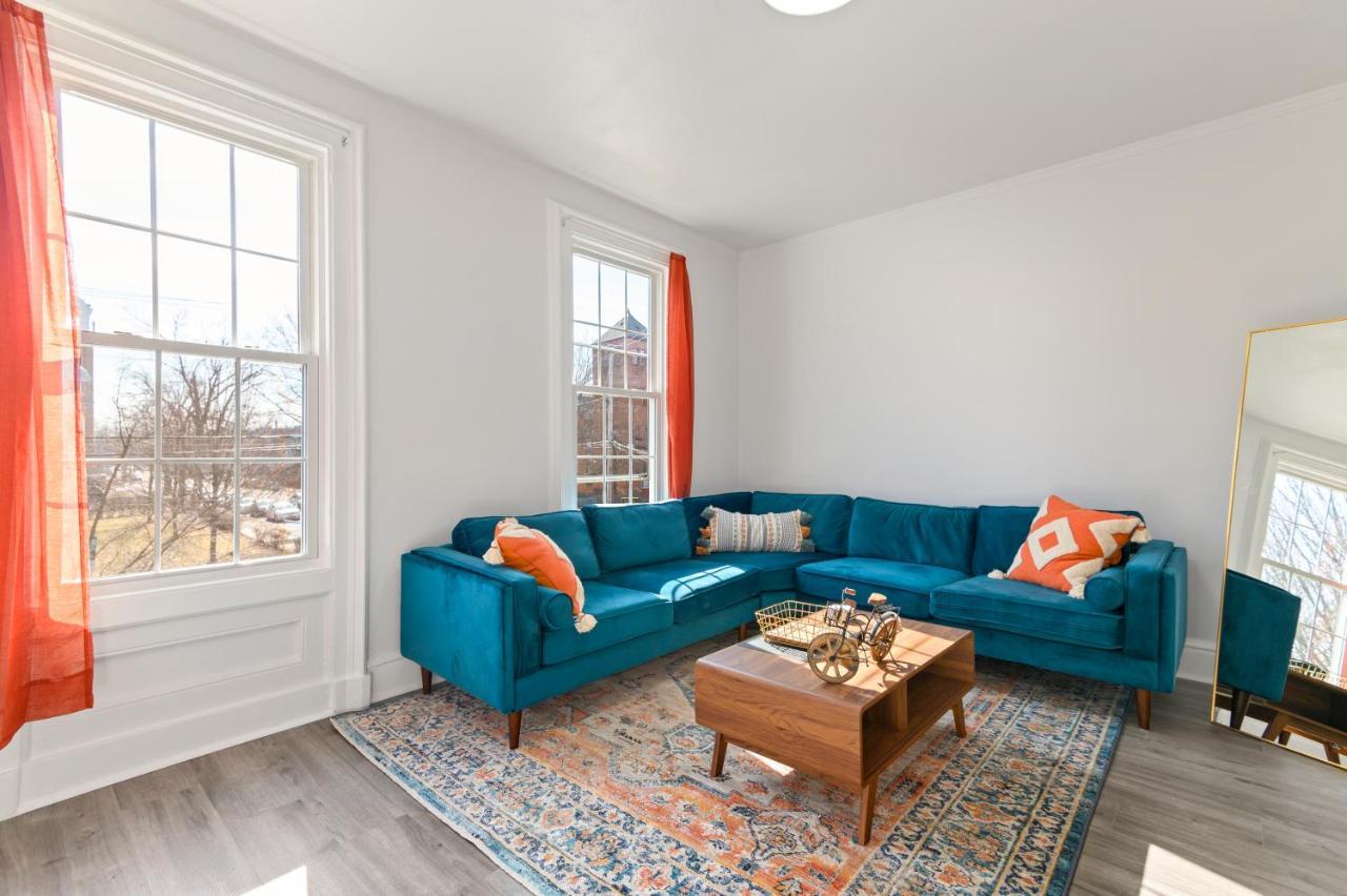 Orange Oasis In The Heart Of East Rock With Free Parking Near Dt And Yale Apartamento New Haven Exterior foto
